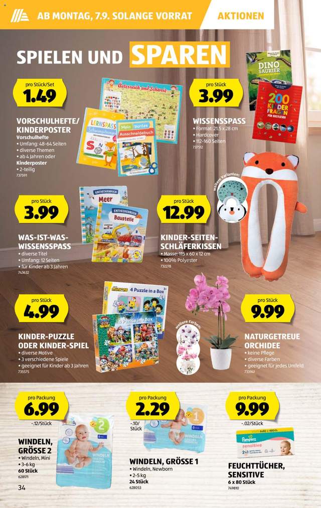 Neue Aldi Aktionen ab 03.09.
