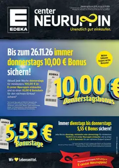 Vorschau von dem Prospekt des Geschäftes Edeka, gültig ab dem 05.10.2026
