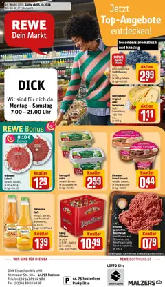 Vorschau von dem Prospekt des Geschäftes Rewe, gültig ab dem 05.10.2026