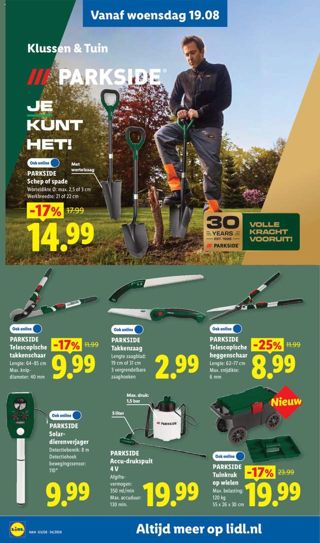 Nieuwe Lidl folder vanaf 17-08