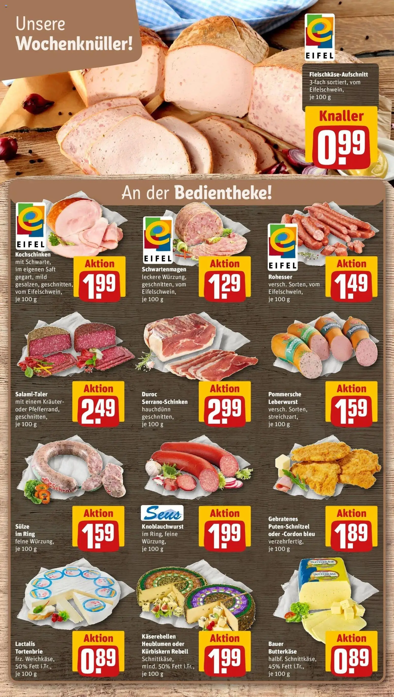 Vorschau von dem Prospekt des Geschäftes Rewe, gültig ab dem 19.10.2026