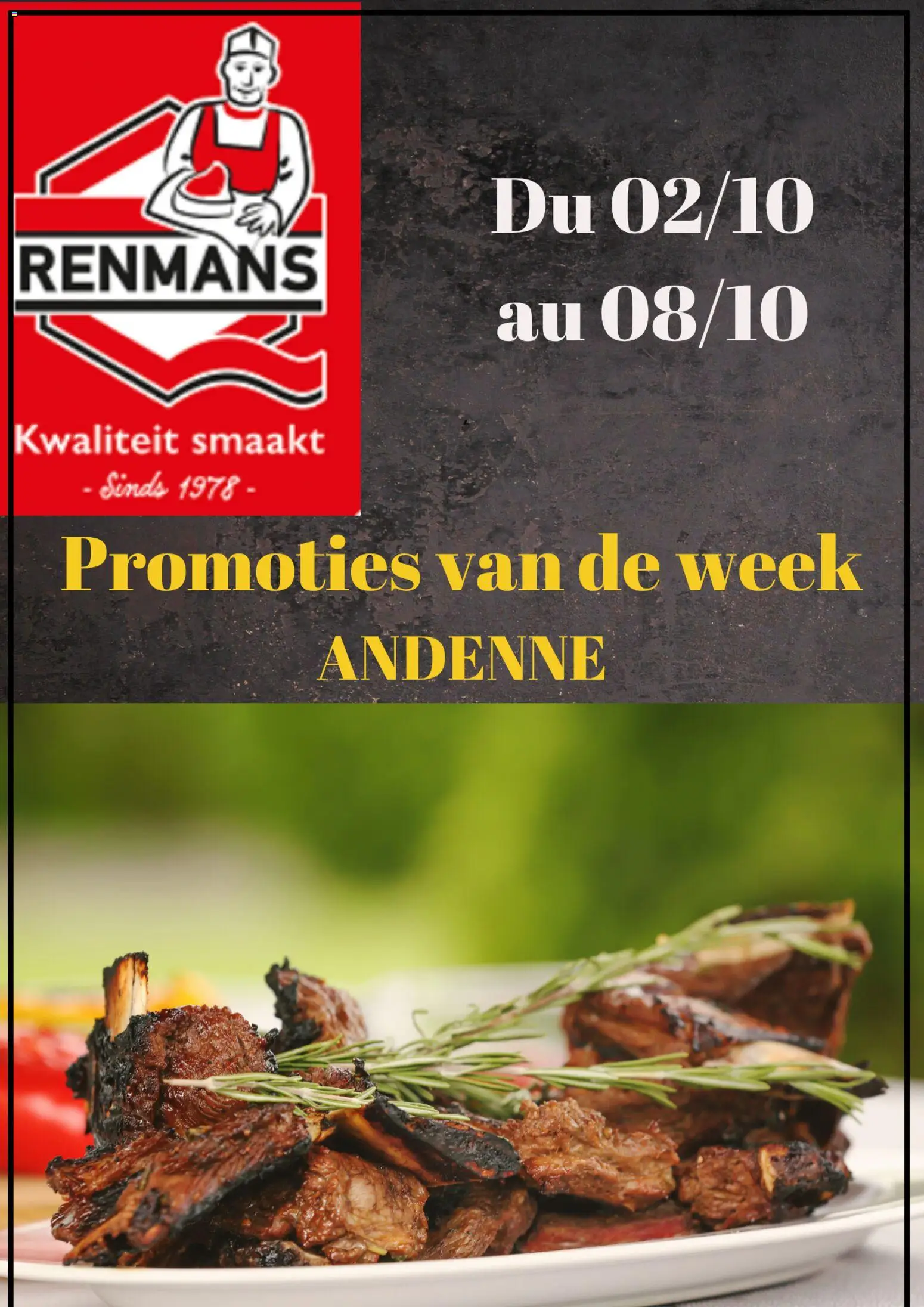 Voorbeeld van Renmans Folder / Publicité van winkel Renmans geldig vanaf 02/10/2026
