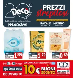 Anteprima dell'opuscolo Decò volantino Maxistore Racale, Matino dal negozio Decò valido da 21/05/2026
