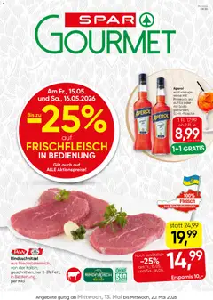 Vorschau der Angebote: SPAR Gourmet SPAR Gourmet Flugblatt gültig ab 13.05.2026