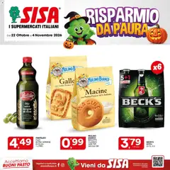 Anteprima dell'opuscolo SISA volantino dal negozio SISA valido da 22/10/2026