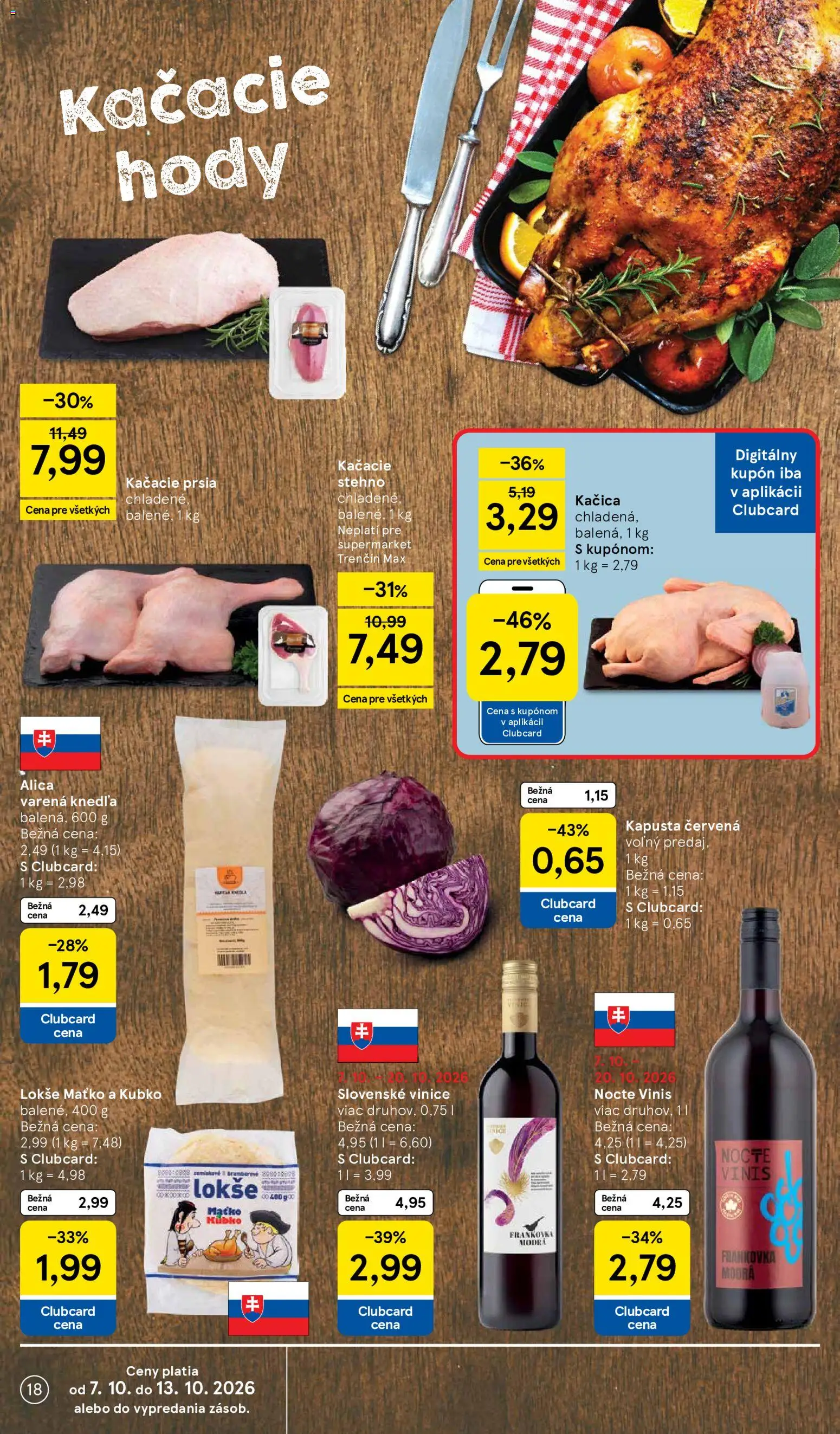Náhľad Tesco letáku platného od 07.10.2026