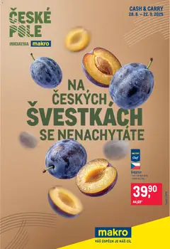 Náhled nabídky: Makro Makro leták - Švestky z Českého pole platný od 28.08.2026