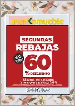 Vista previa del folleto de la tienda Merkamueble válido desde el 07/08/2026 