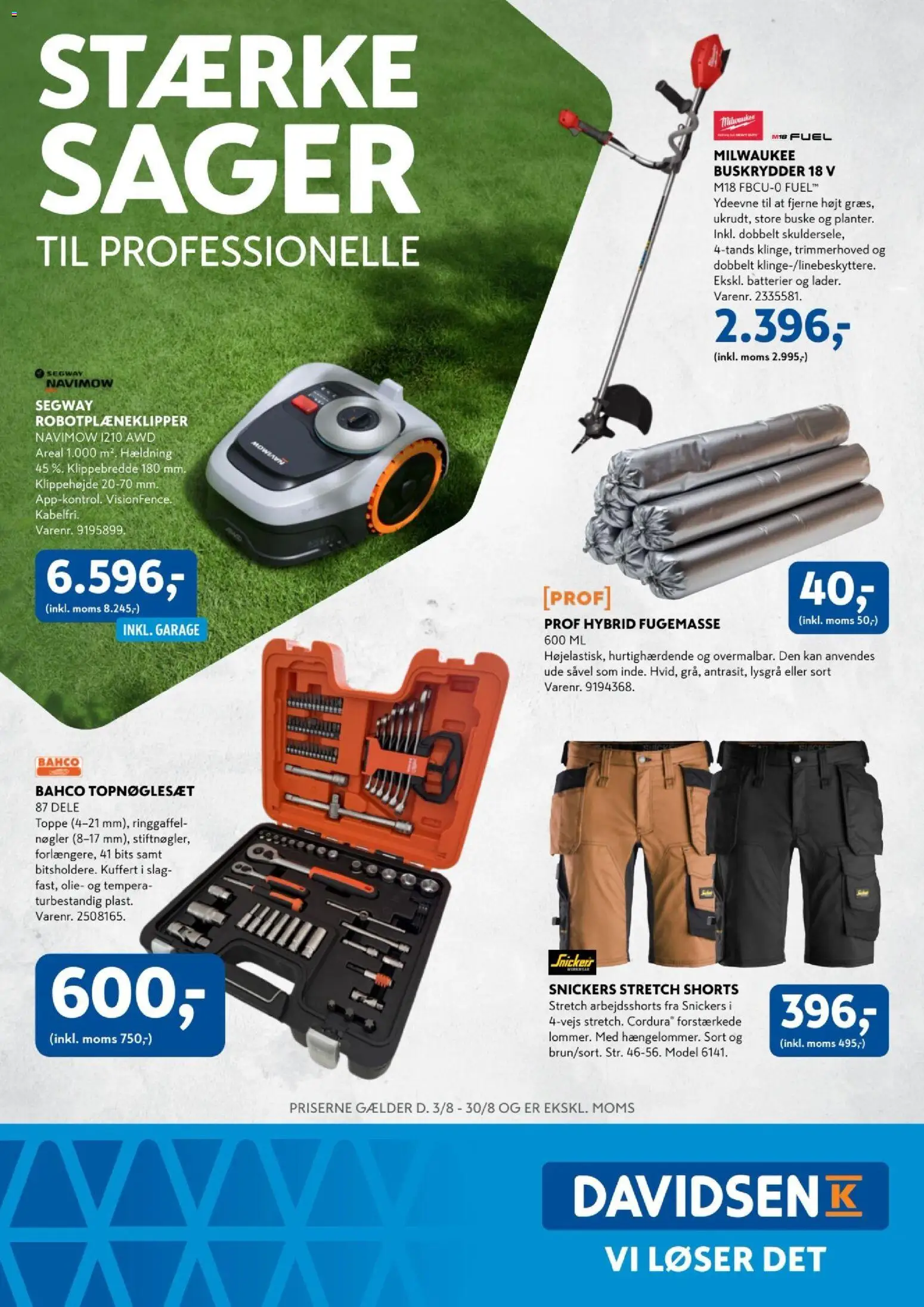 Eksempel på tilbudsavis Davidsen - Avisen fra butik Davidsen gyldig fra 03/08/2026