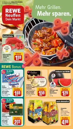 Vorschau von dem Prospekt des Geschäftes Rewe, gültig ab dem 03.08.2026