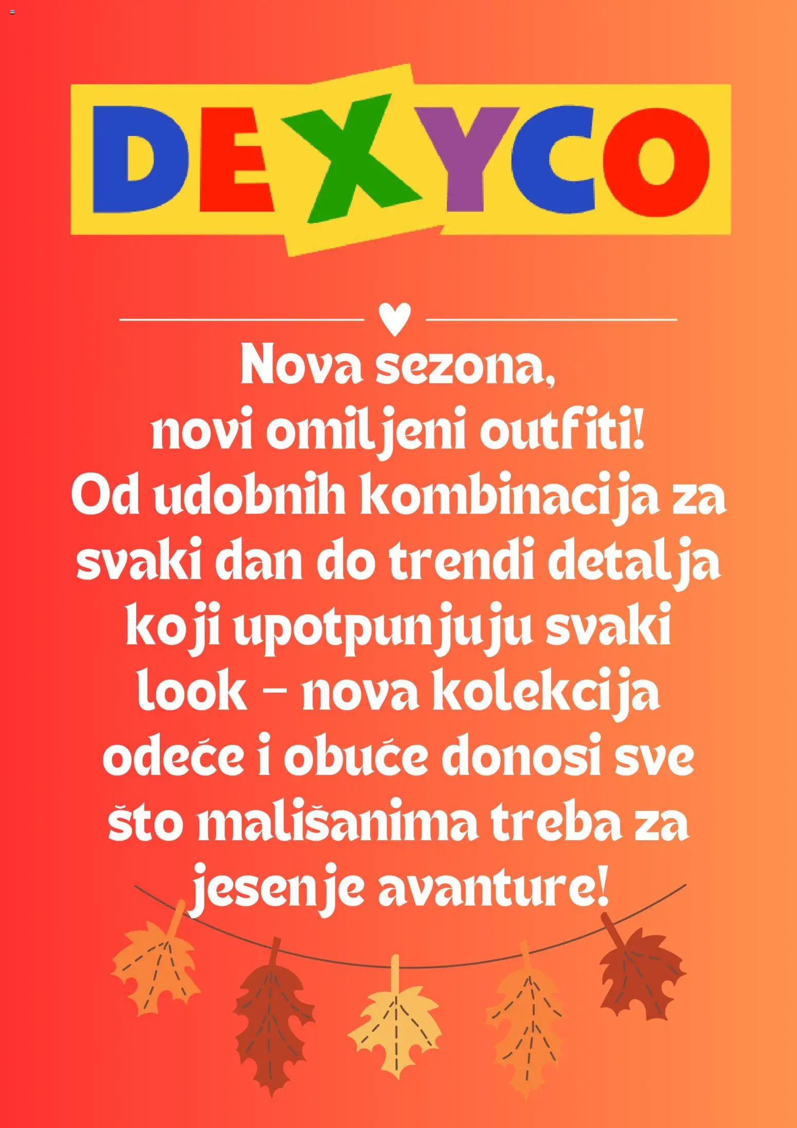 Pregled Dexy co kataloga - važi od 01.10.2026 - Sto