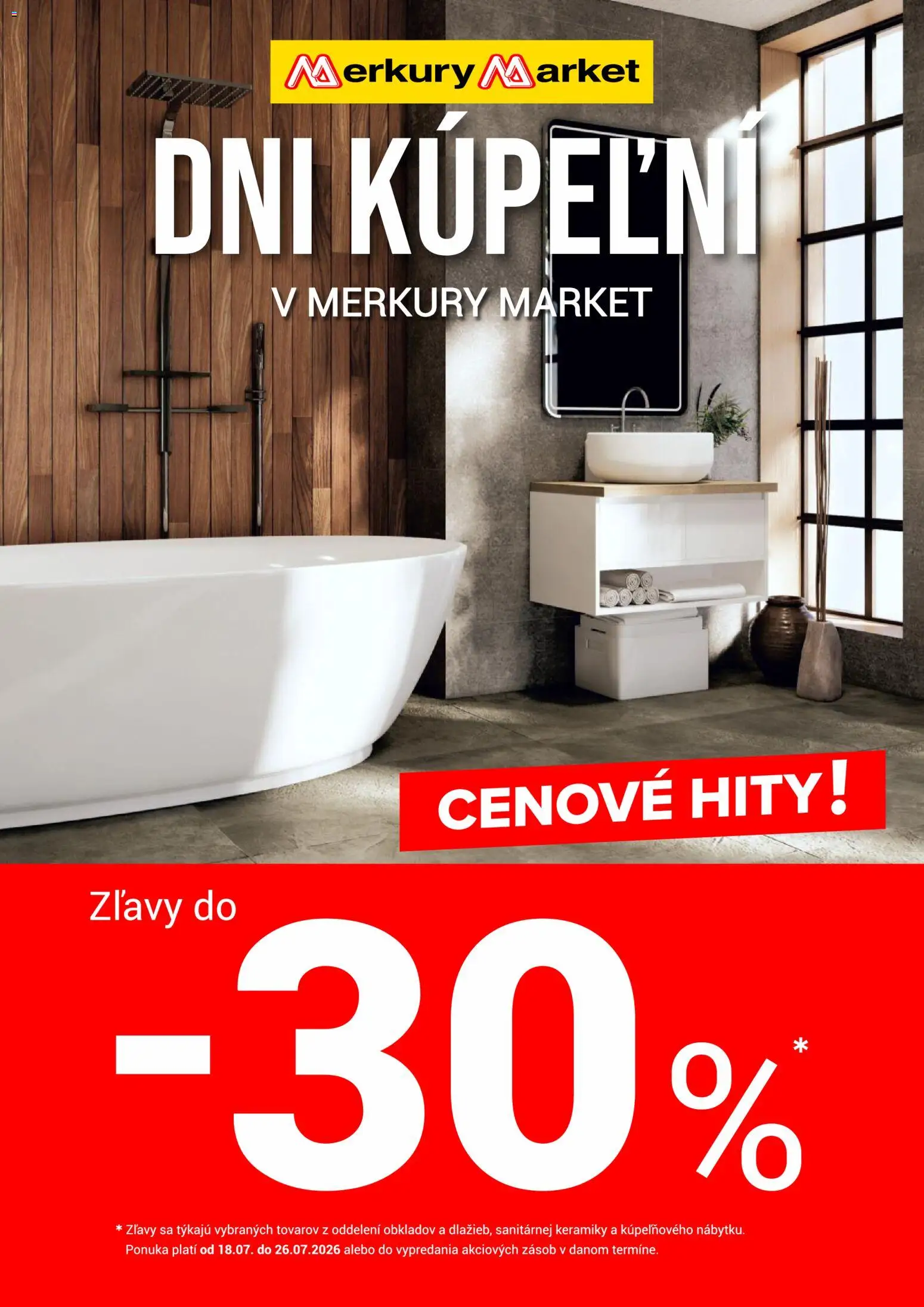 Náhľad Merkury Market letáku platného od 18.07.2026