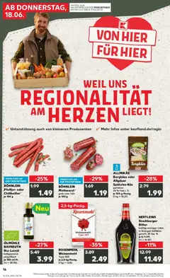 Vorschau von dem Prospekt des Geschäftes Kaufland, gültig ab dem 18.06.2026