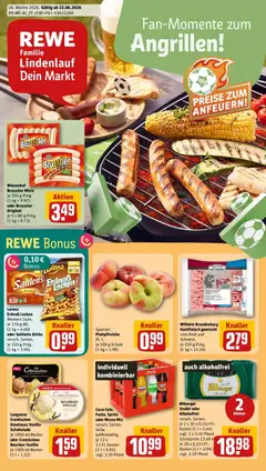Vorschau von dem Prospekt des Geschäftes Rewe, gültig ab dem 21.06.2026