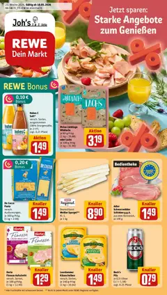 Vorschau von dem Prospekt des Geschäftes Rewe, gültig ab dem 17.05.2026