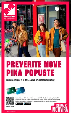 Predogled kataloga iz trgovine Mercator veljaven od 07.06.2026