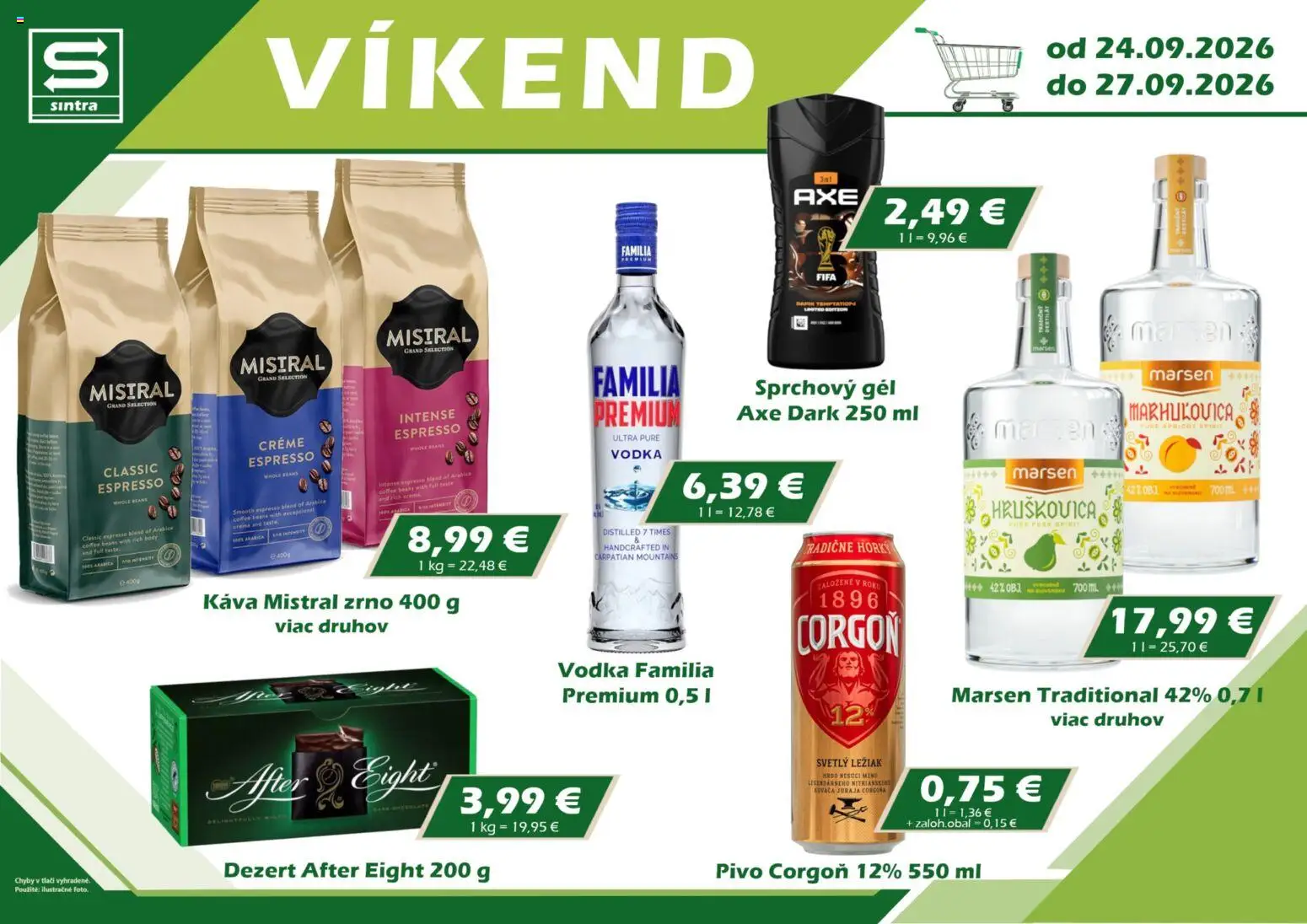 Náhľad Sintra letáku platného od 24.09.2026