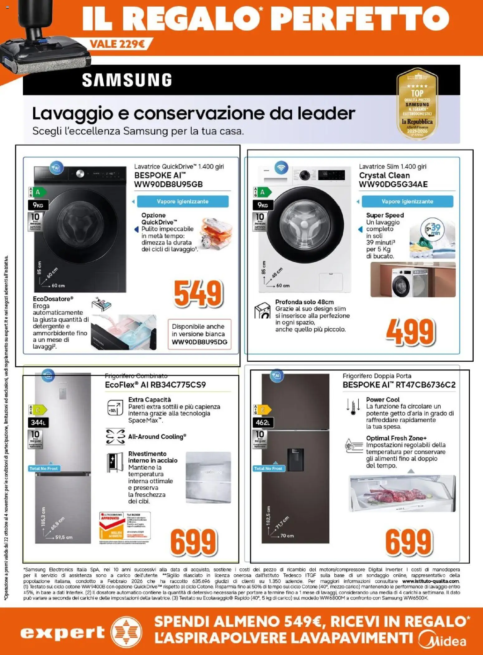 Anteprima dell'opuscolo Expert volantino dal negozio Expert valido da 22/10/2026
