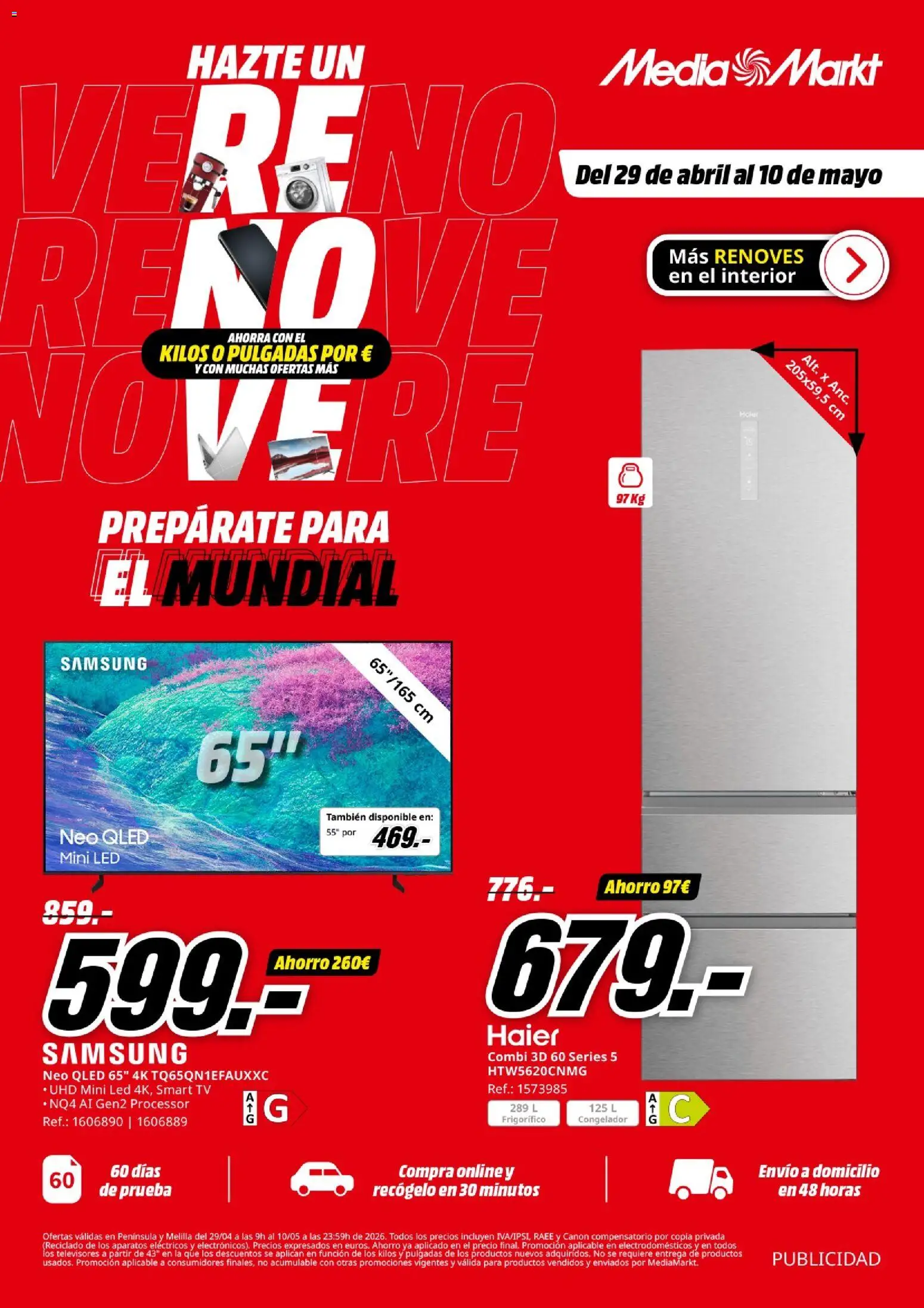 Vista previa del folleto de la tienda Media Markt válido desde el 29/04/2026 