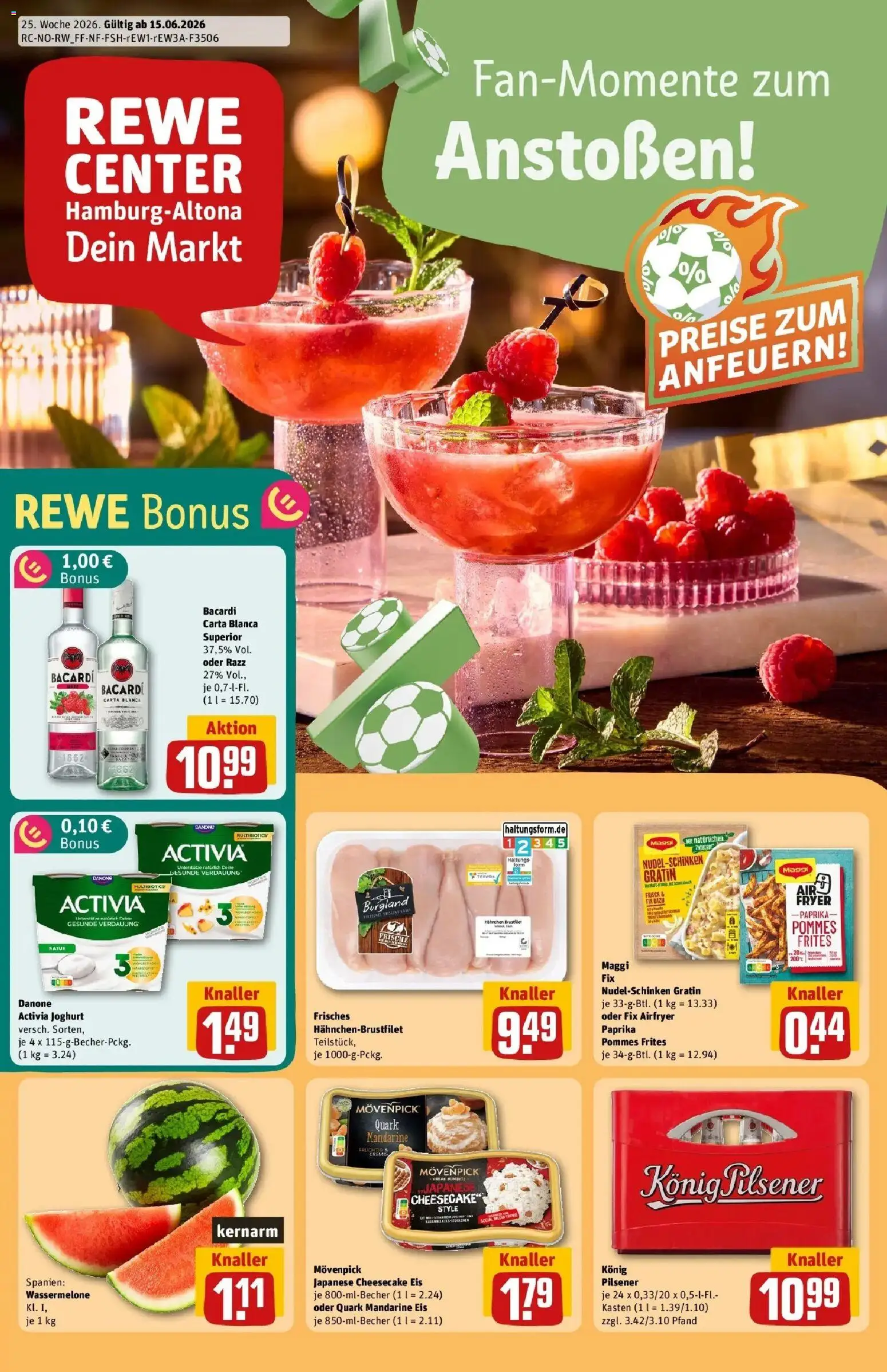 Vorschau von dem Prospekt des Geschäftes Rewe, gültig ab dem 14.06.2026