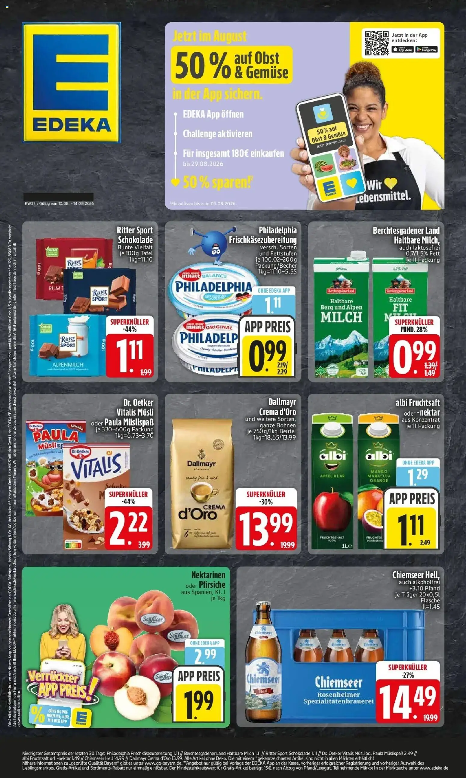 Vorschau von dem Prospekt des Geschäftes Edeka, gültig ab dem 10.08.2026
