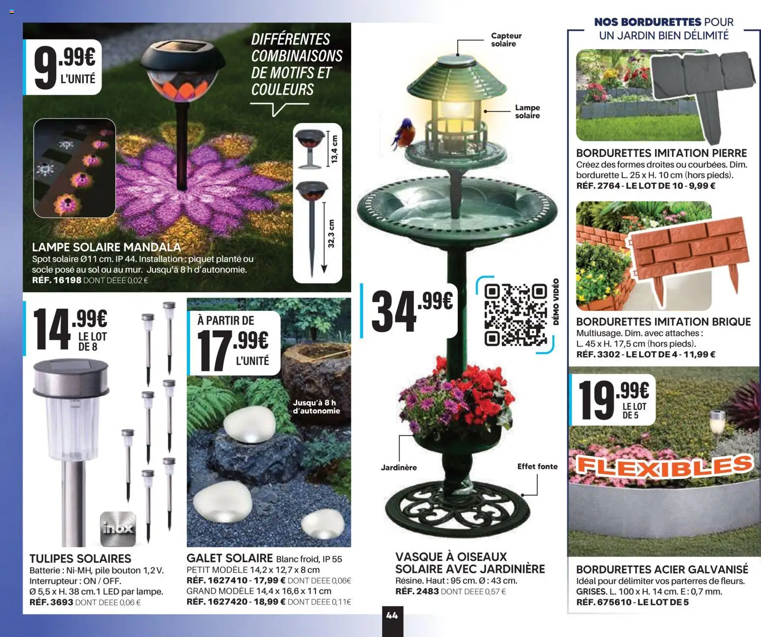 Prévisualisation de Shopix Catalogue Autome-Hiver 2026/2027 du magasin Shopix formulaire valide 01/09/2026 - Vidéo, Tulipes, Batterie, Lampe, Interrupteur, Jardinière, Brique, Lampe solaire