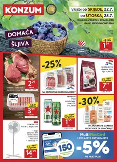 Konzum HR - Konzum HR akciós újság megtekintése, amely érvényes 2026.07.22.-től