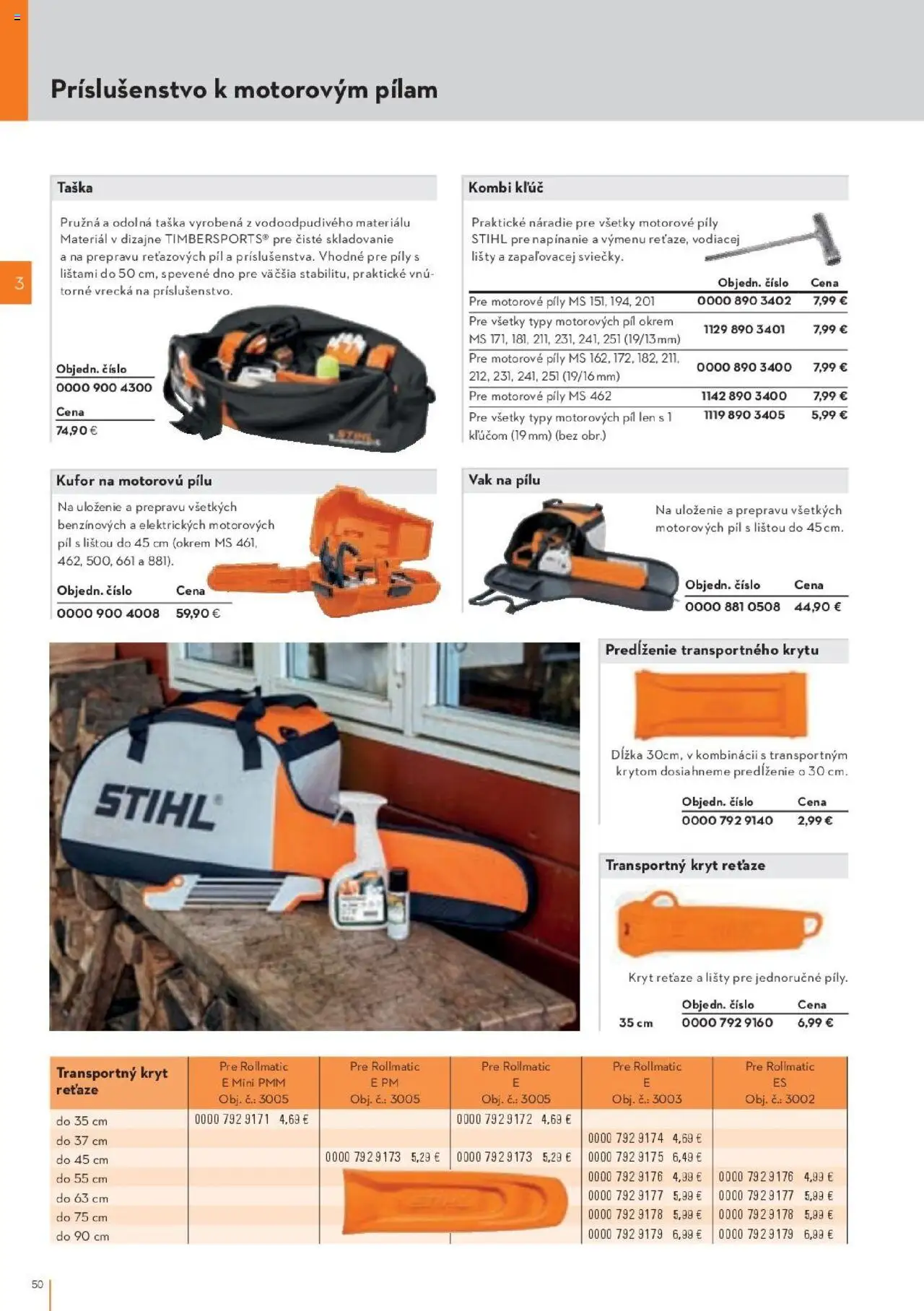 Náhľad STIHL letáku platného od 29.09.2025 - Kufor, Náradie, Taška