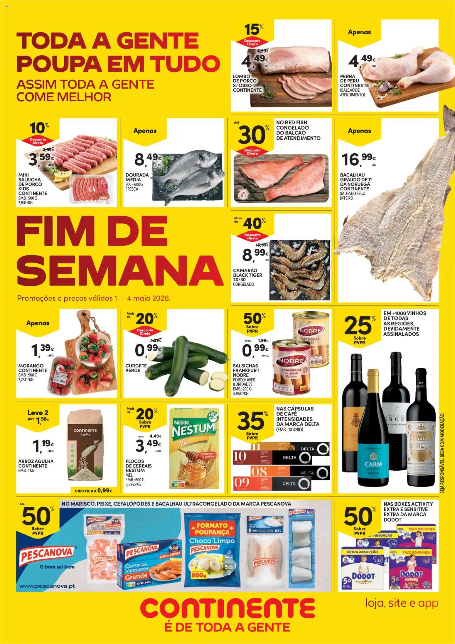 Pré-visualização do folheto da loja Continente válida a partir de 01/05/2026