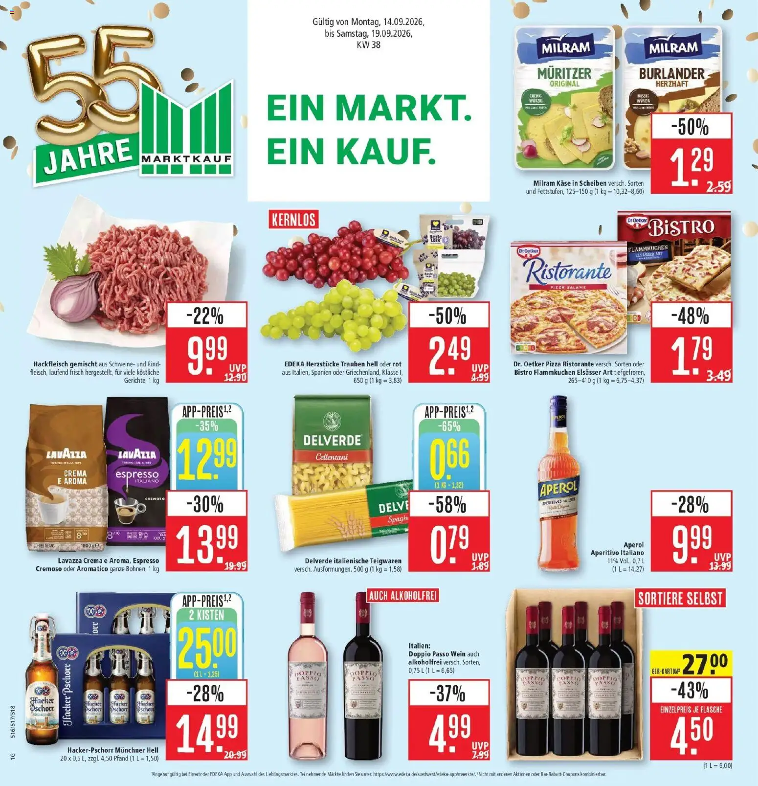 Vorschau von dem Prospekt des Geschäftes Marktkauf, gültig ab dem 14.09.2026