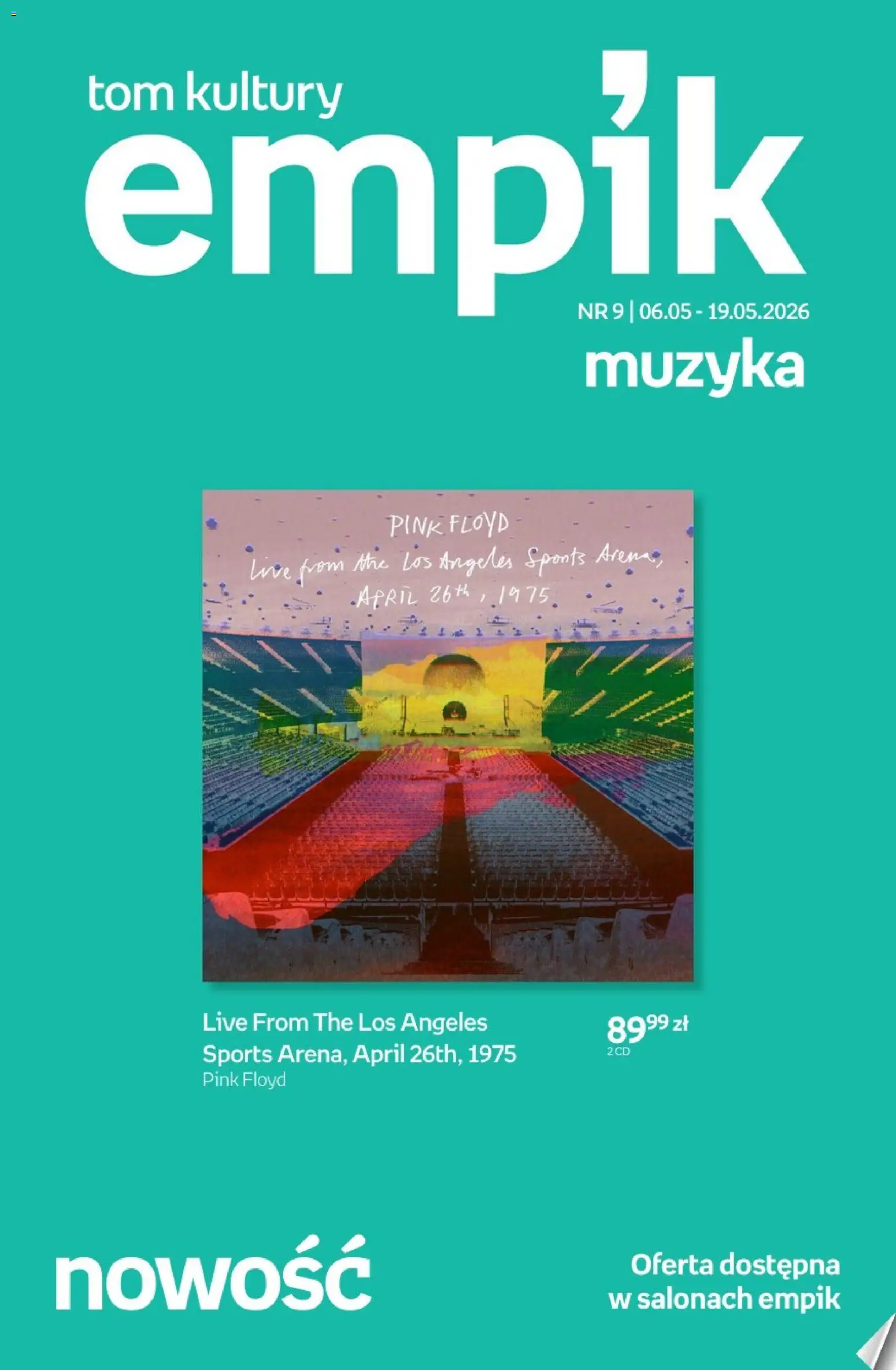Pogląd gazetki "Empik promocje - Tom kultury Muzyka" ze sklepu Empik ważnej od 06.05.2026