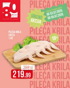 Pregled Metalac Proleter kataloga - važi od 03.07.2026