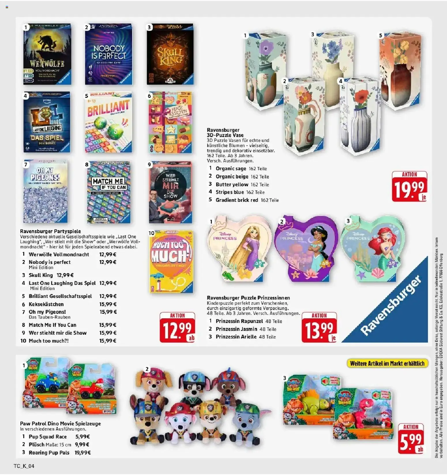 Vorschau von dem Prospekt des Geschäftes Edeka, gültig ab dem 26.10.2026