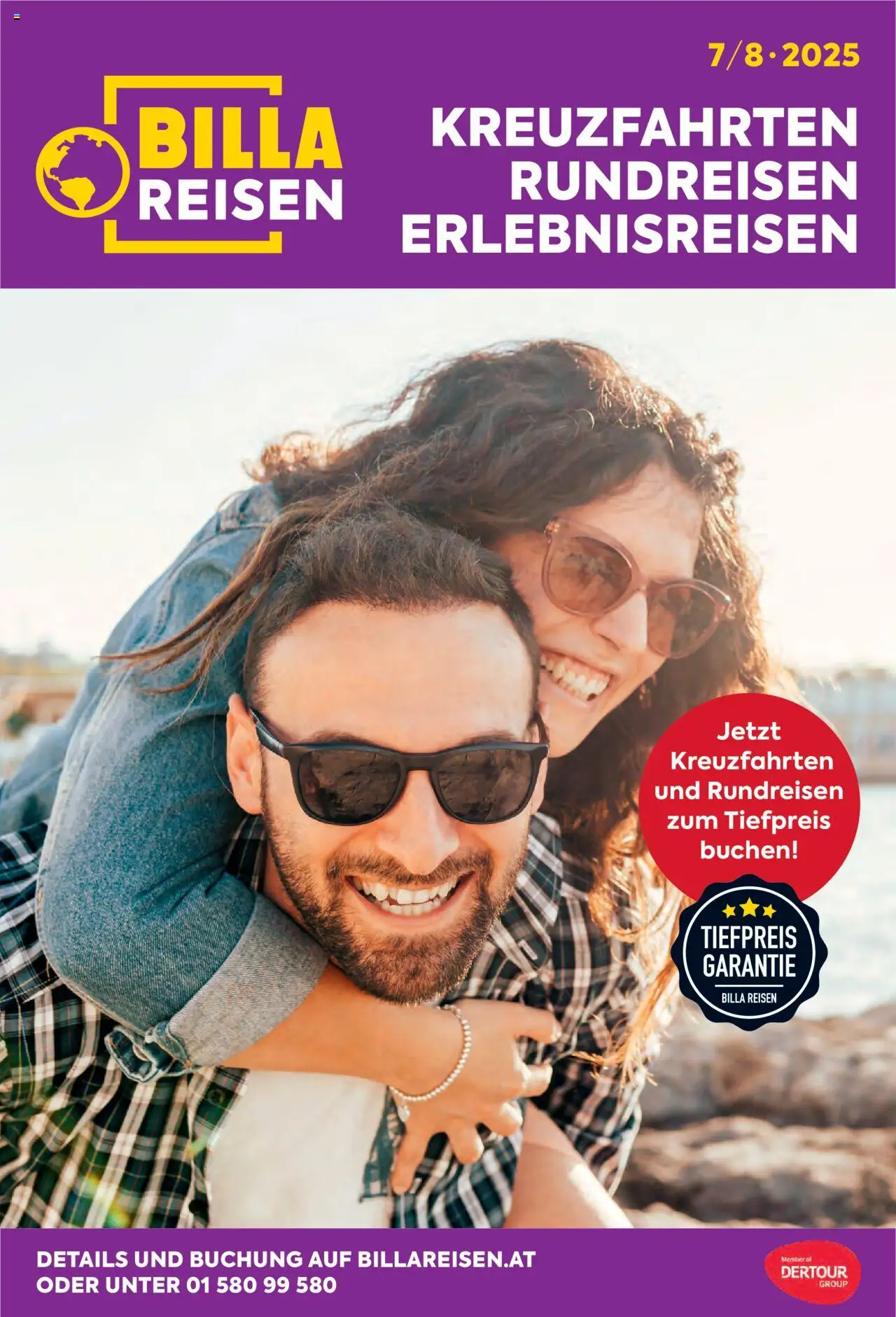 Vorschau der Angebote: Billa Kreuzfahrten Rundreisen Erlebnisreisen 7/8-2025 gültig ab 04.07.2025