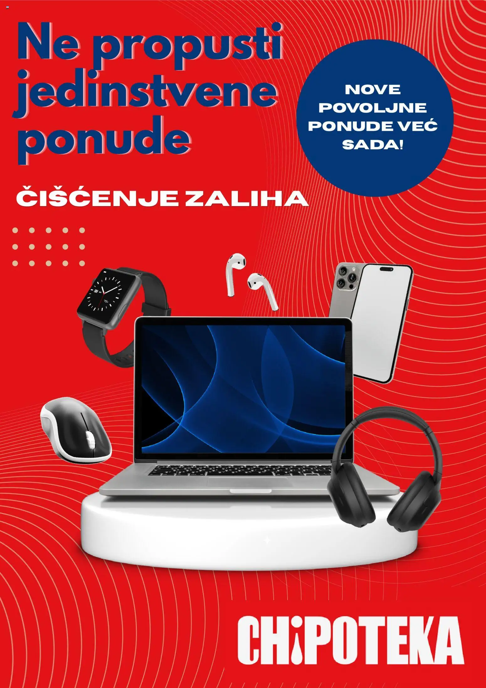 Pregled letka Chipoteka Katalog trgovine Chipoteka vrijedi od 19.10.2026