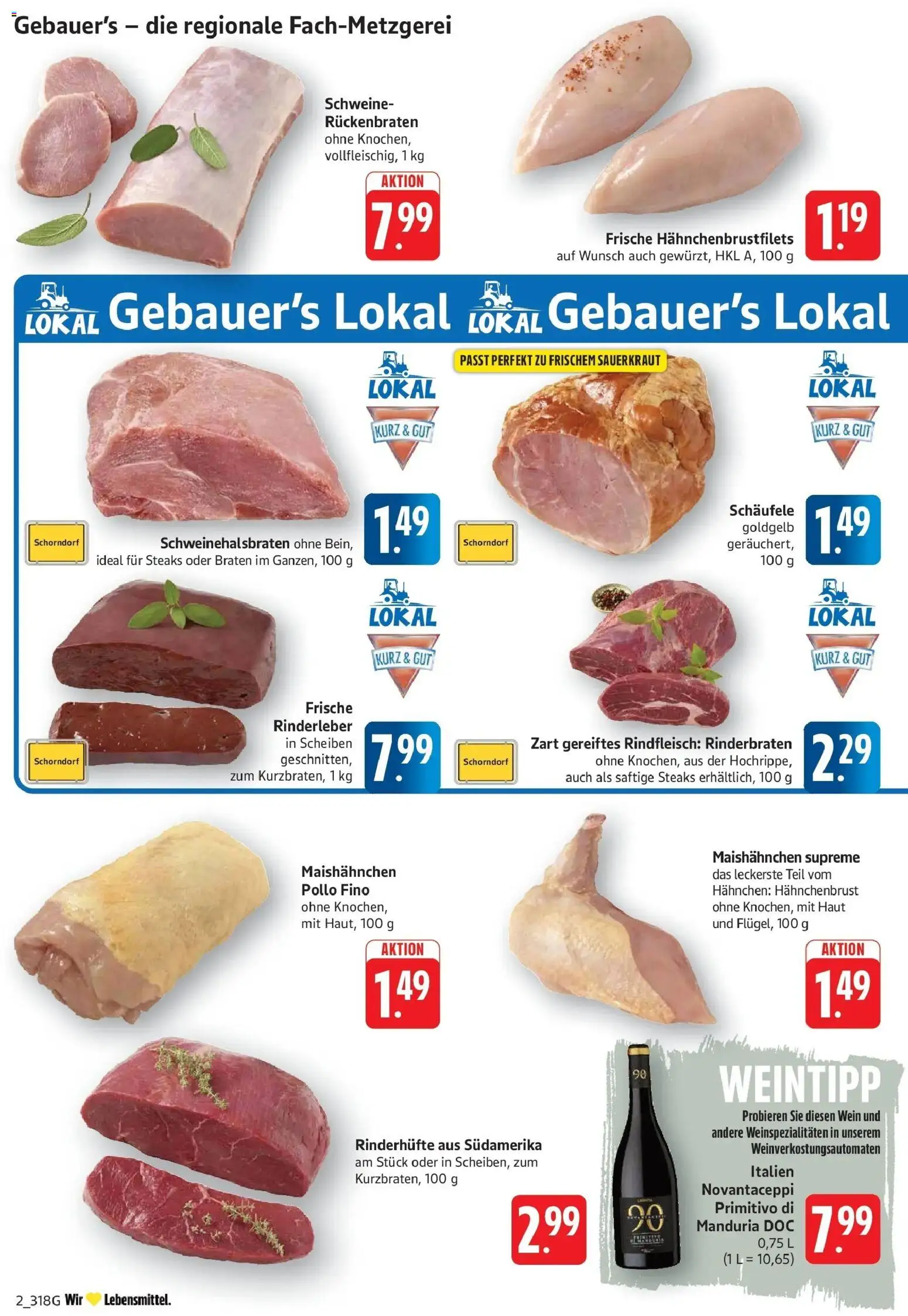 Vorschau von dem Prospekt des Geschäftes Edeka, gültig ab dem 12.10.2026