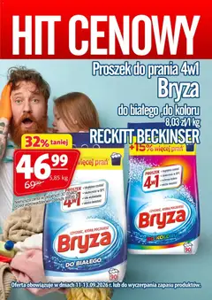 Pogląd gazetki "Prim Market promocja - Proszek Do Prania Bryza 5,85 Kg" ze sklepu Prim Market ważnej od 11.09.2026