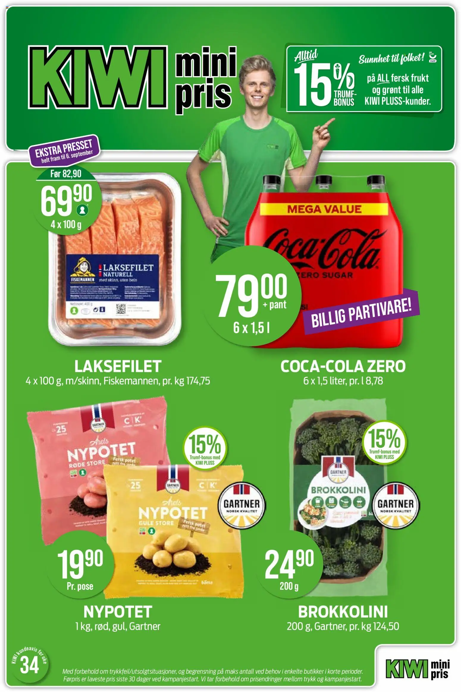 Forhåndsvis Kiwi kundeavis fra butikk Kiwi gyldig fra 17/08/2026