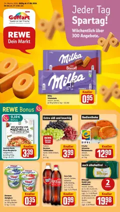 Vorschau von dem Prospekt des Geschäftes Rewe, gültig ab dem 17.08.2026