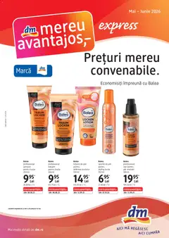 Previzualizarea de cataloage: DM drogeriemarkt DM drogeriemarkt Catalog Express valabil de la 14.05.2026