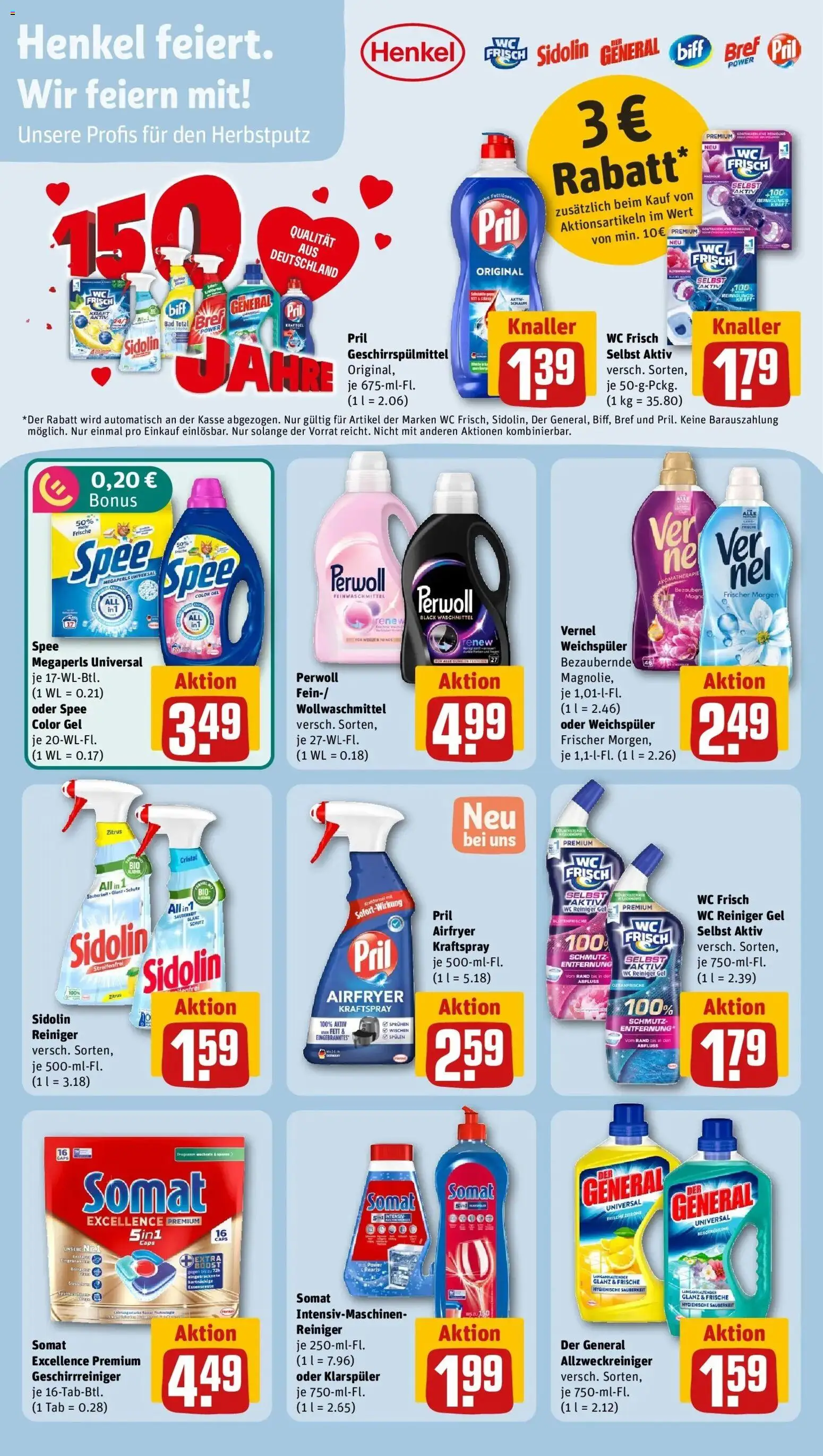 Vorschau von dem Prospekt des Geschäftes Rewe, gültig ab dem 12.10.2026