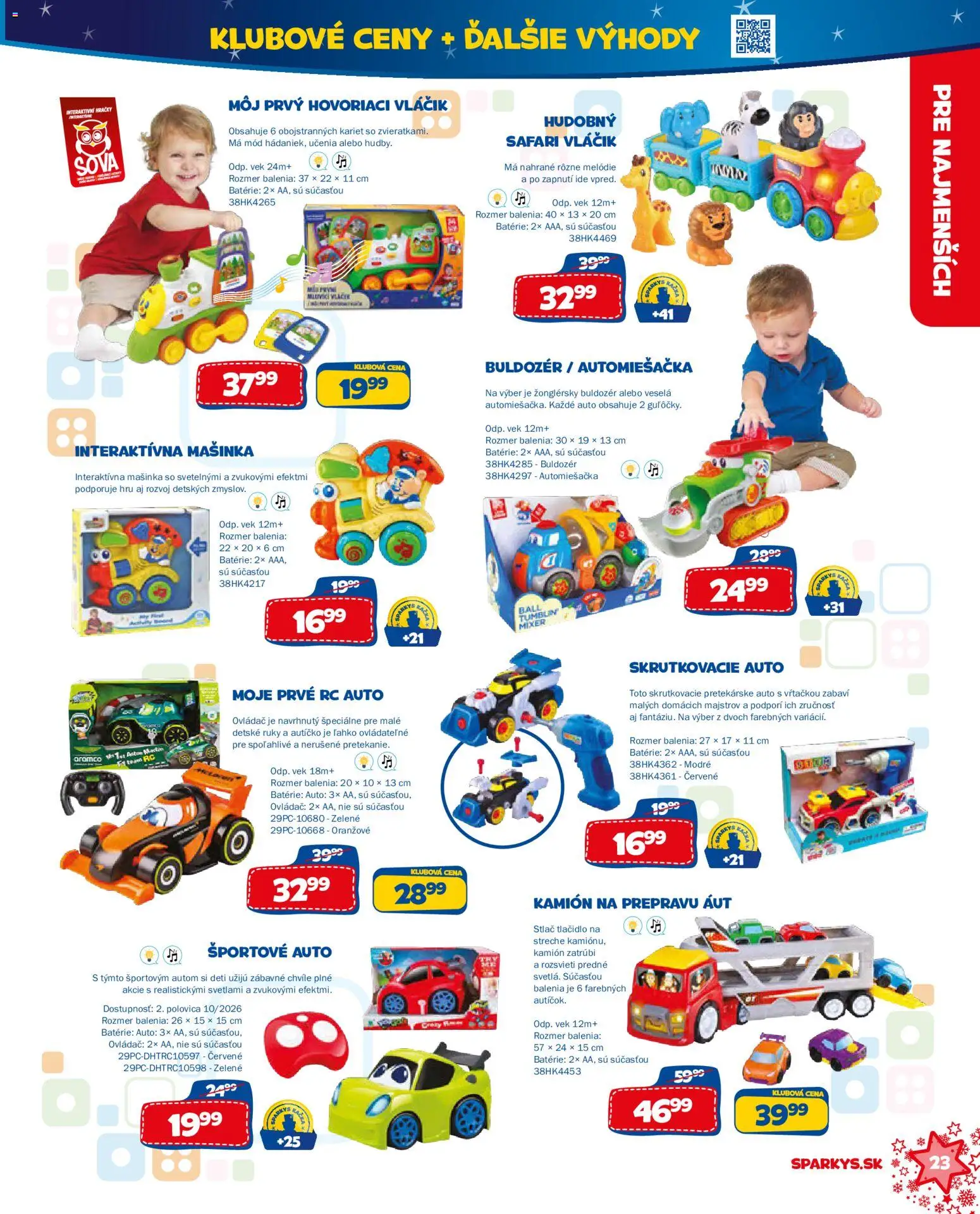 Náhľad ALLTOYS letáku platného od 06.10.2026 - Hračky, Batérie, Mixér