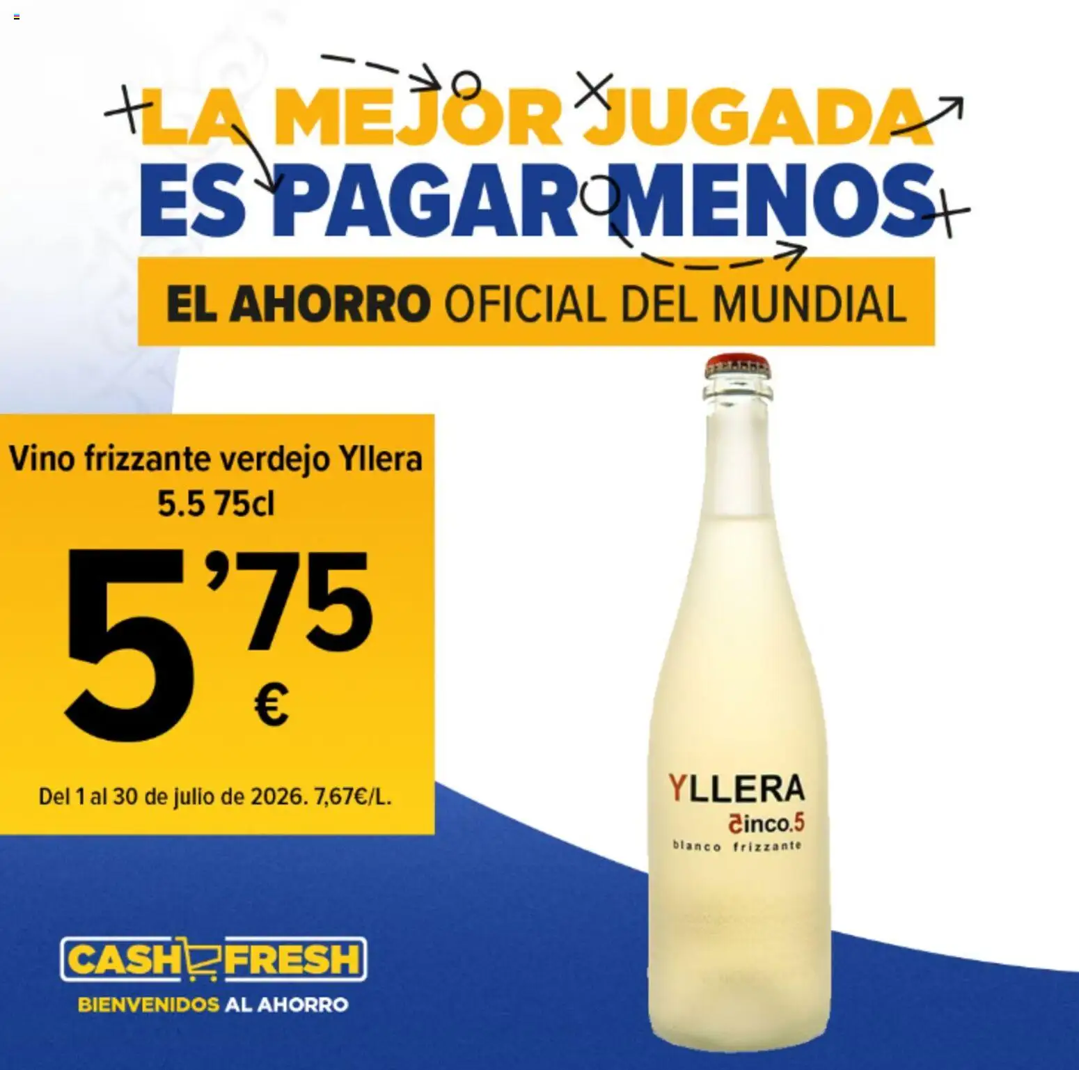 Vista previa del folleto de la tienda Cash Fresh válido desde el 01/07/2026 