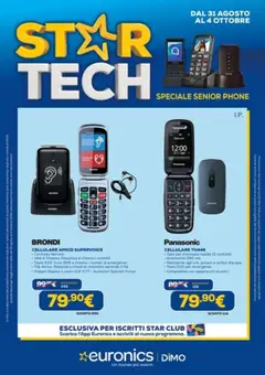 Anteprima dell'opuscolo Euronics volantino Senior Phone dal negozio Euronics valido da 31/08/2026