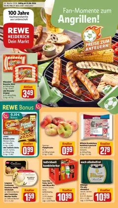 Vorschau von dem Prospekt des Geschäftes Rewe, gültig ab dem 21.06.2026