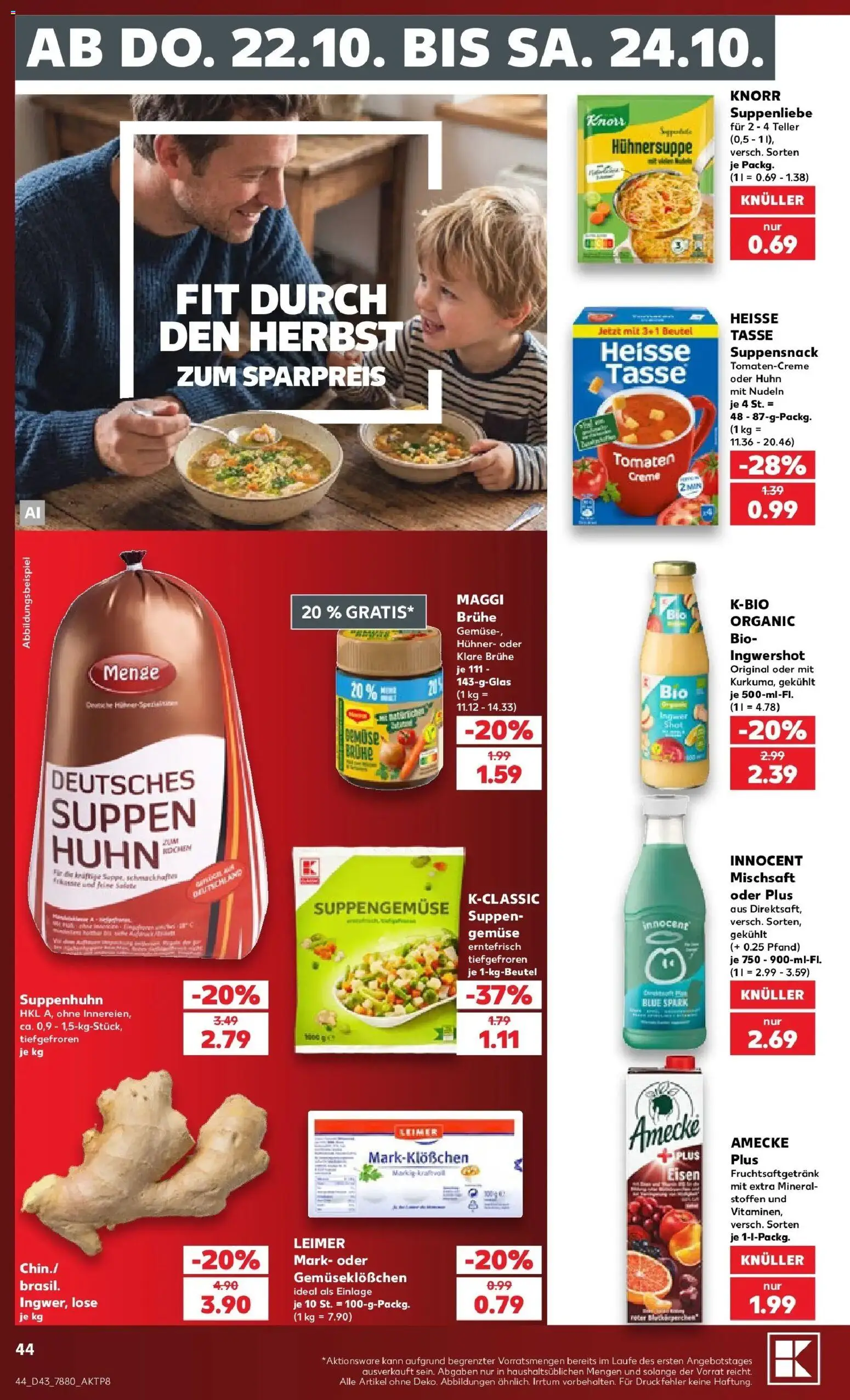 Vorschau von dem Prospekt des Geschäftes Kaufland, gültig ab dem 19.10.2026