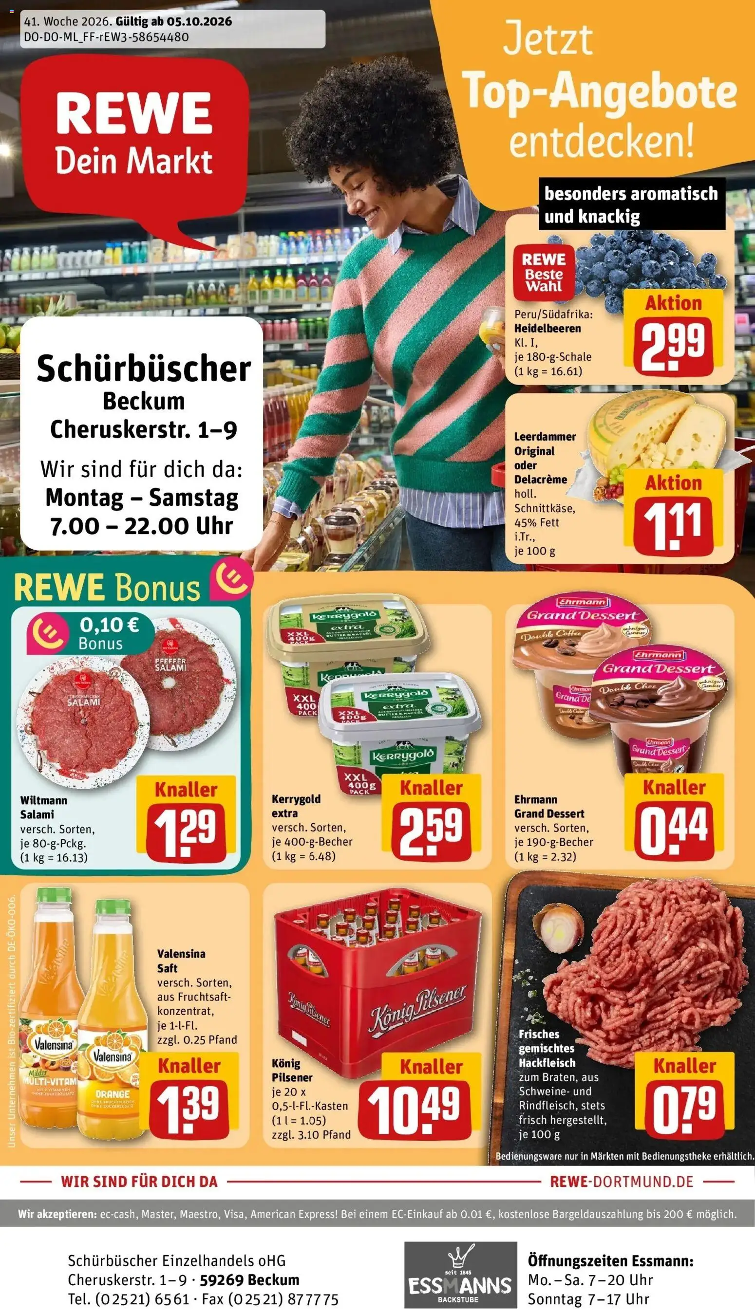 Vorschau von dem Prospekt des Geschäftes Rewe, gültig ab dem 05.10.2026