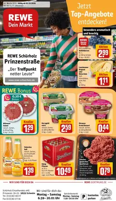 Vorschau von dem Prospekt des Geschäftes Rewe, gültig ab dem 05.10.2026