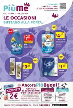 Anteprima dell'opuscolo PiùMe volantino dal negozio PiùMe valido da 26/10/2026