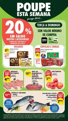 Pré-visualização do folheto da loja Pingo Doce válida a partir de 04/08/2026